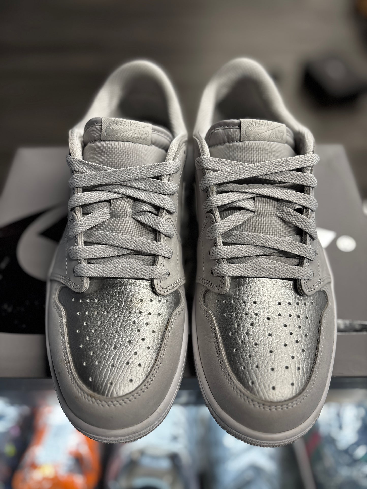 2024 Air Jordan Retro 1 Low "OG Metallic Silver"
