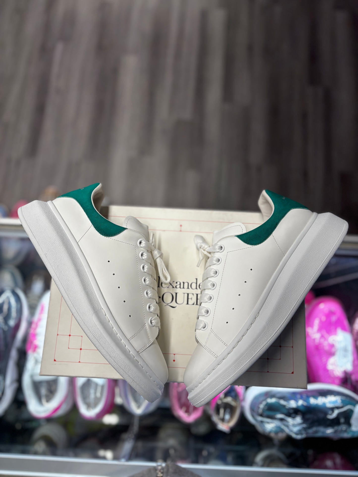Alexander McQueen "White/Teal"