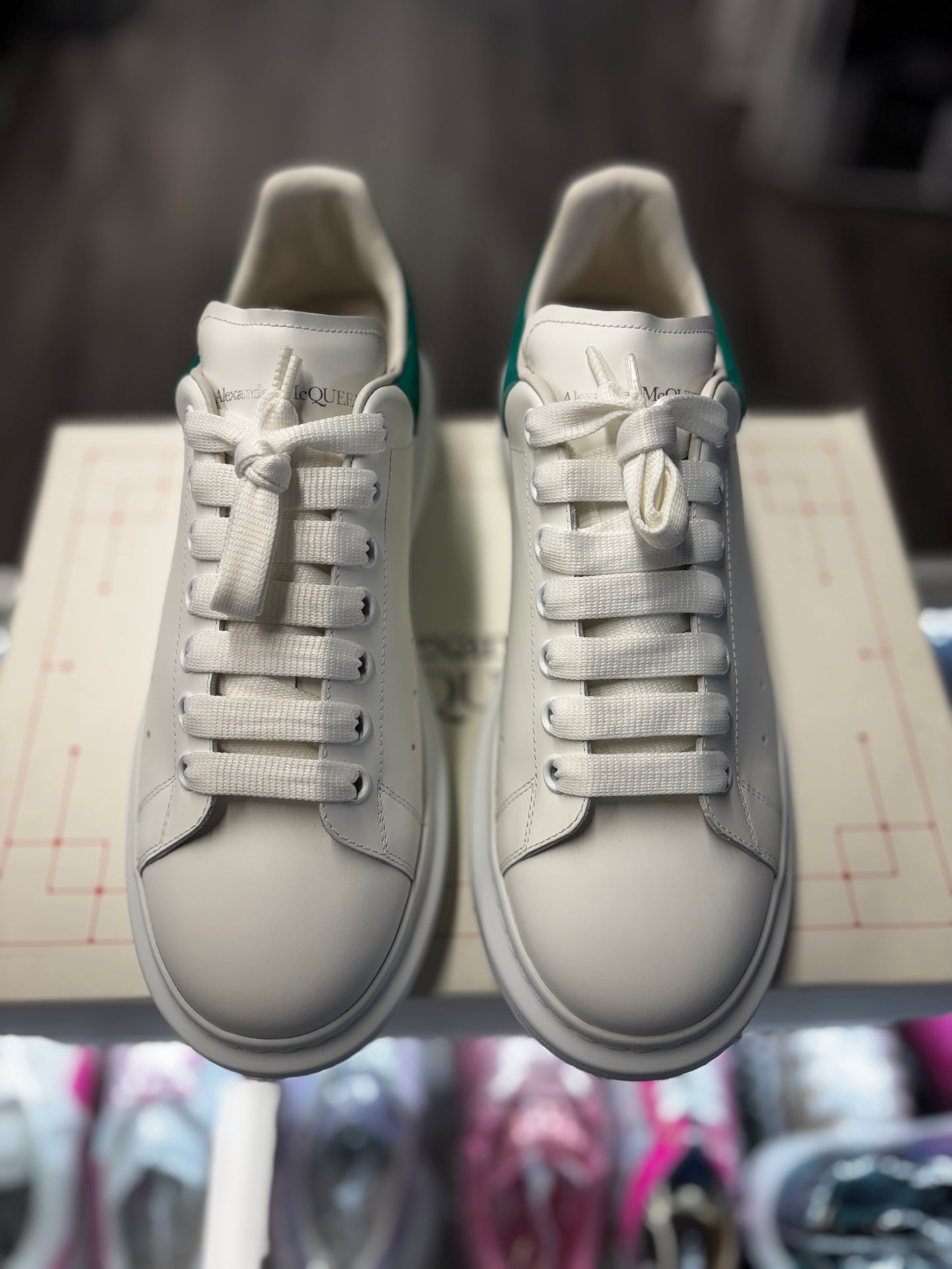Alexander McQueen "White/Teal"