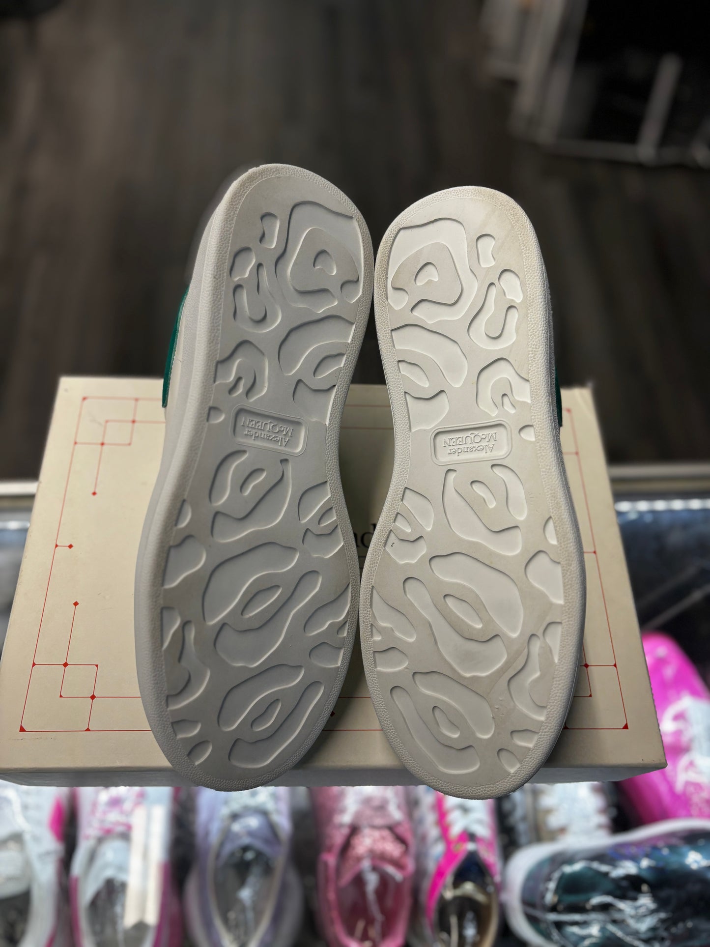 Alexander McQueen "White/Teal"
