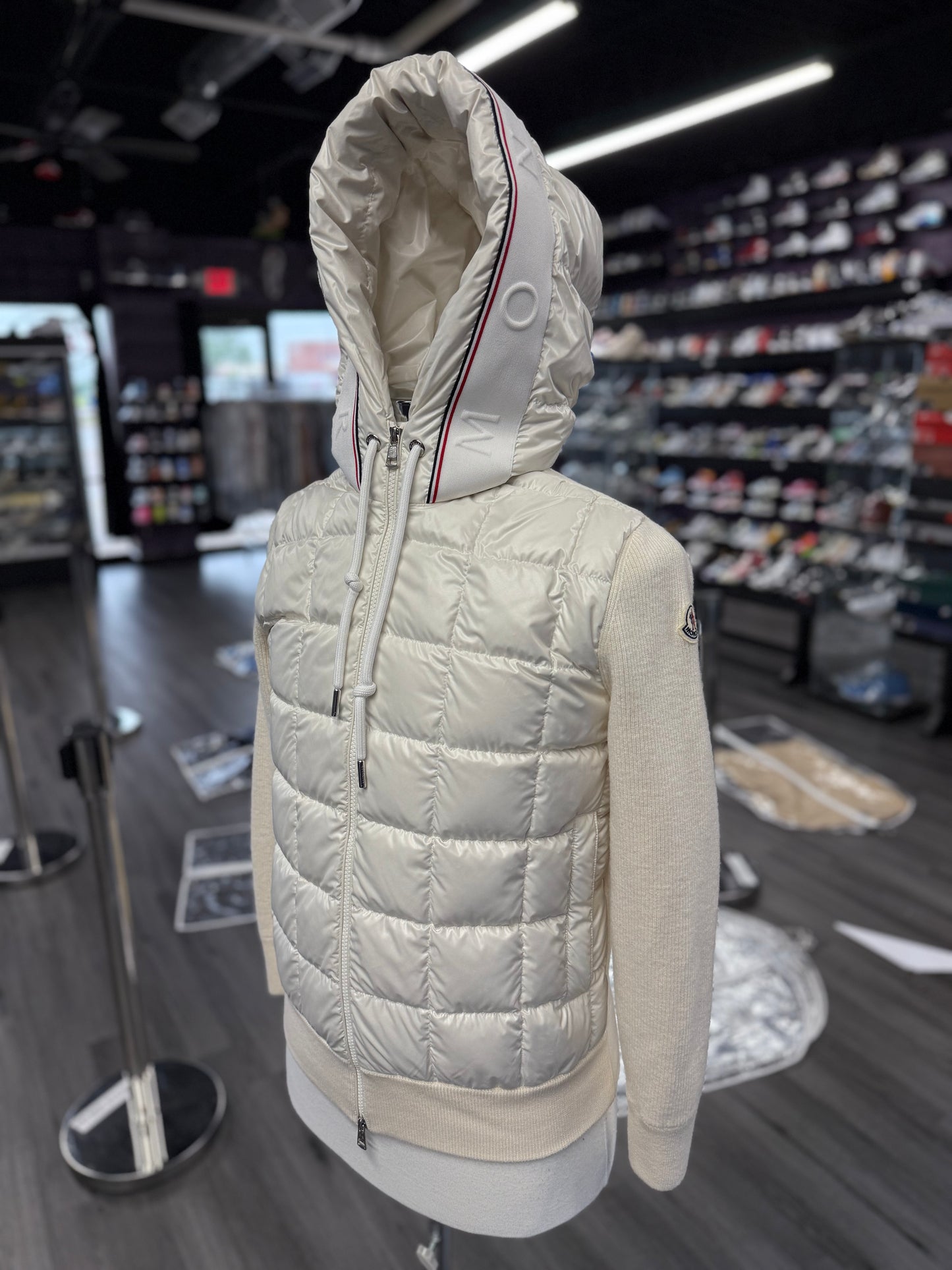 Moncler Paneled Down Jacket