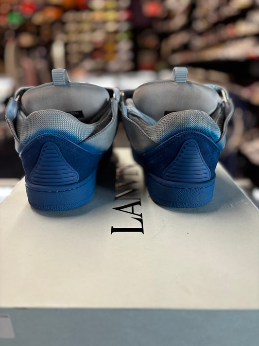Lanvin Curb Sneaker "Grey/Blue"