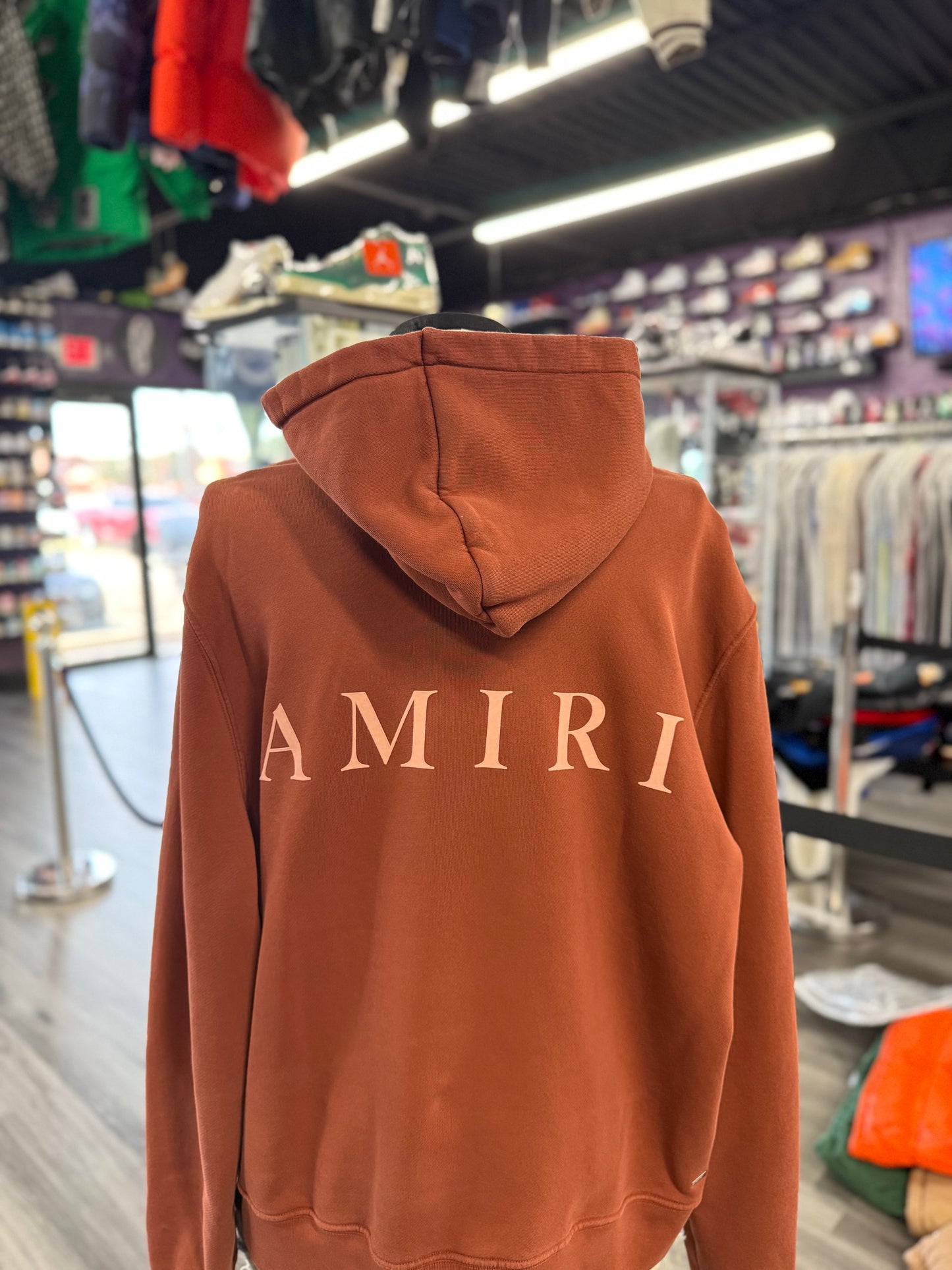 Amiri Core Logo Hoodie "Clay/Peach"