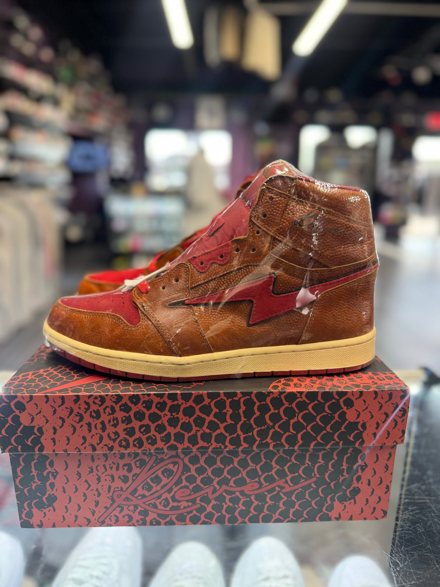Air Kiy High "Basketball Leather"