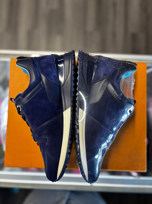 Louis Vuitton Run Away Sneaker "Blue Suede"
