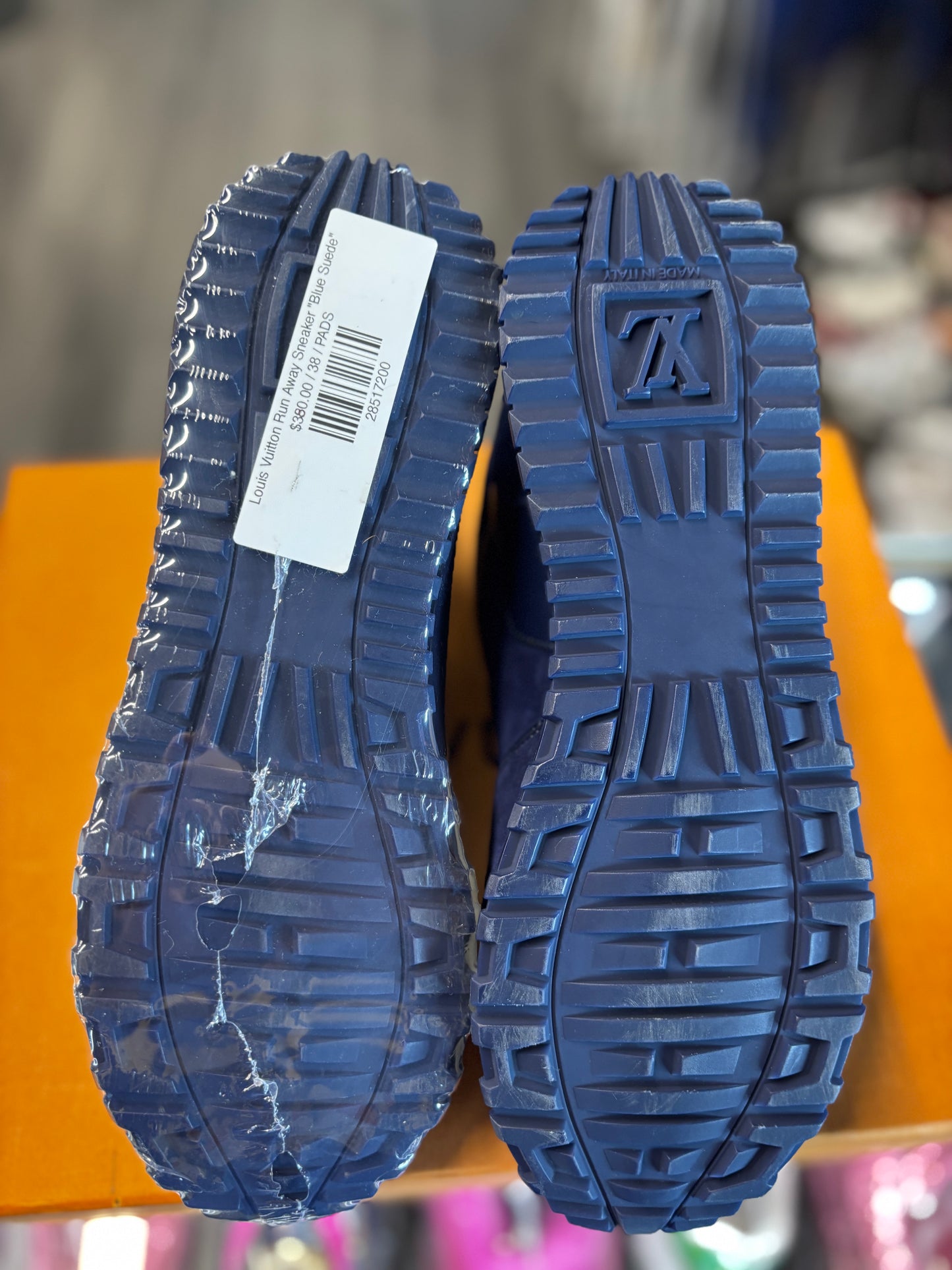 Louis Vuitton Run Away Sneaker "Blue Suede"