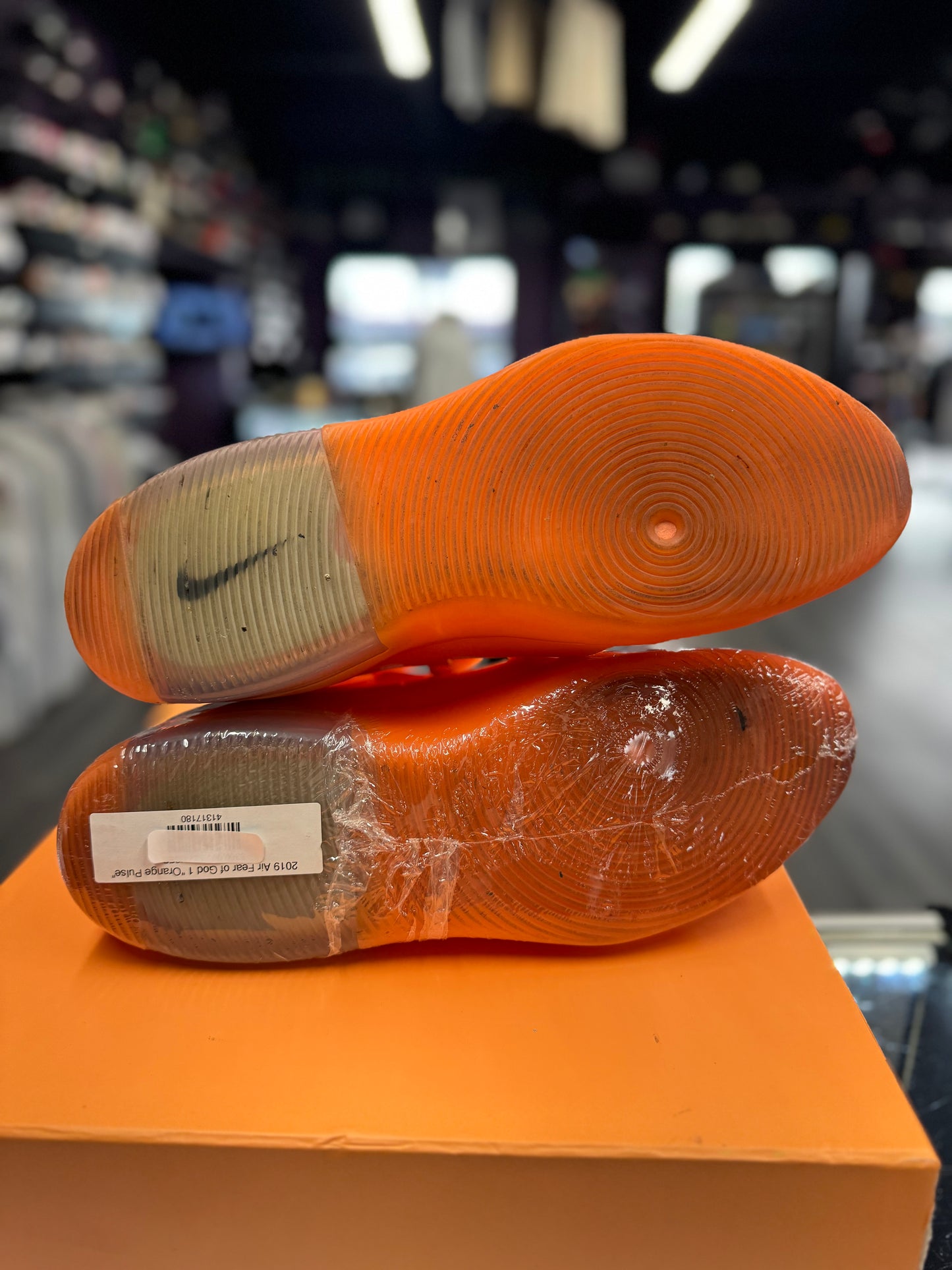 2019 Air Fear of God 1 "Orange Pulse"