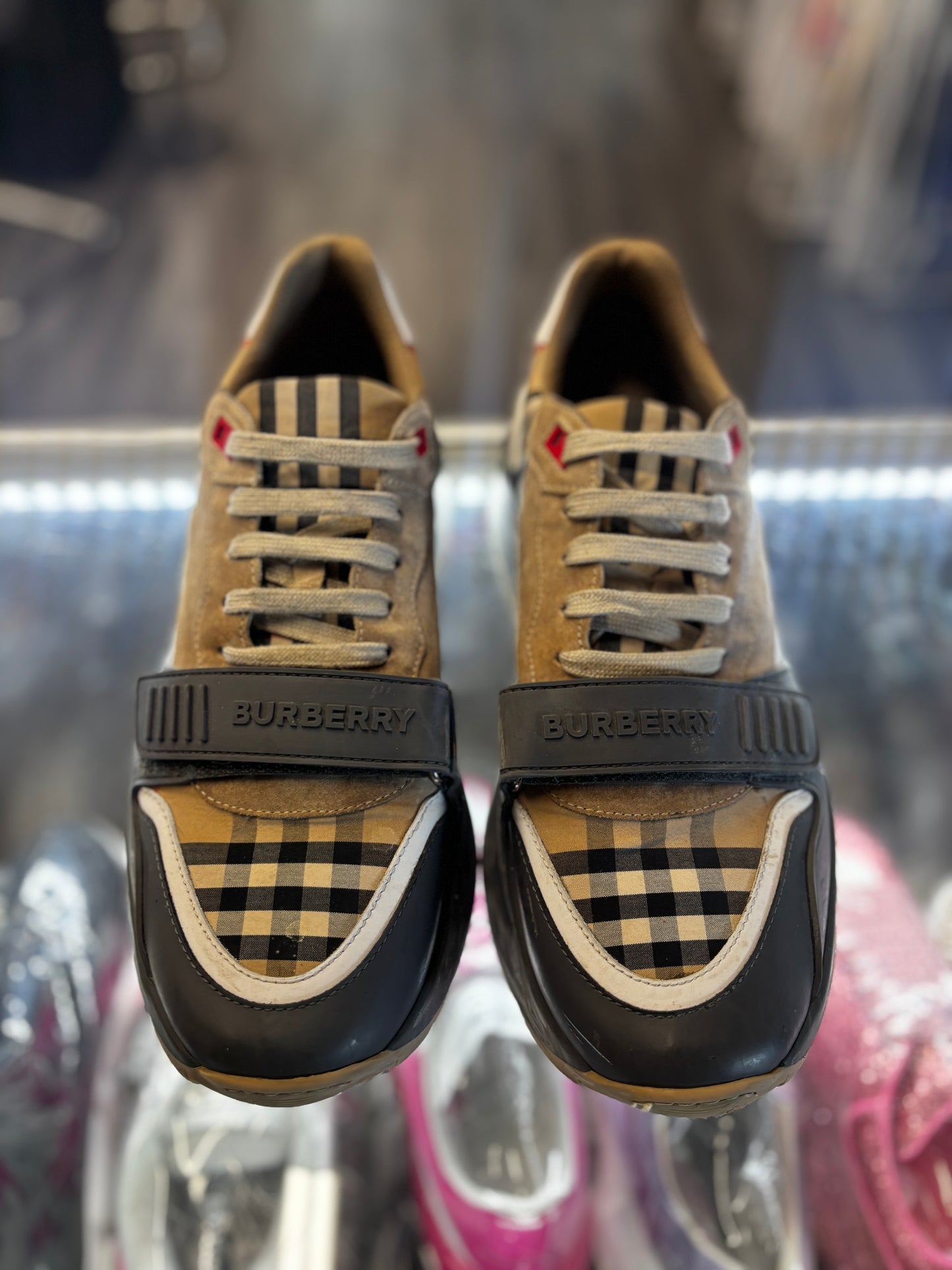 Burberry Ramsey Check "Grey Archive Beige"