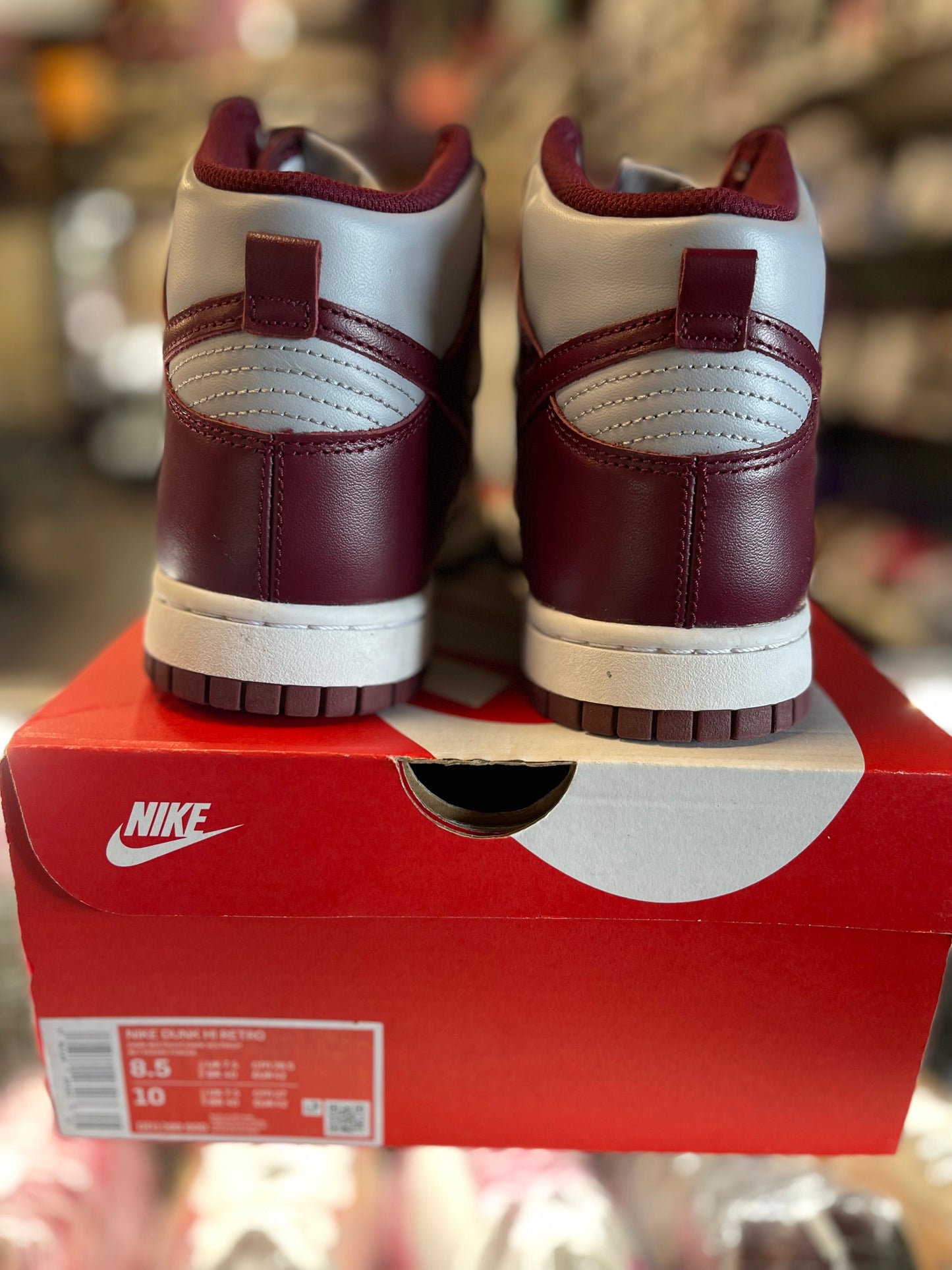 2022 Nike Dunk High Retro Dark Beetroot