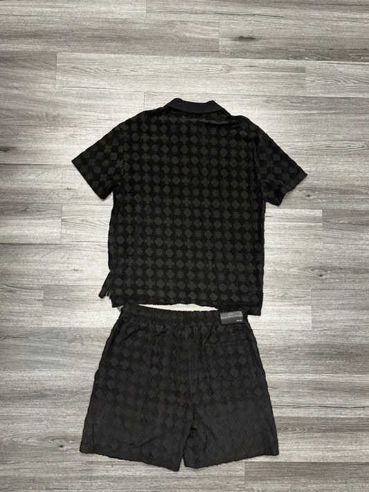 Amiri Toweling Set "Black"