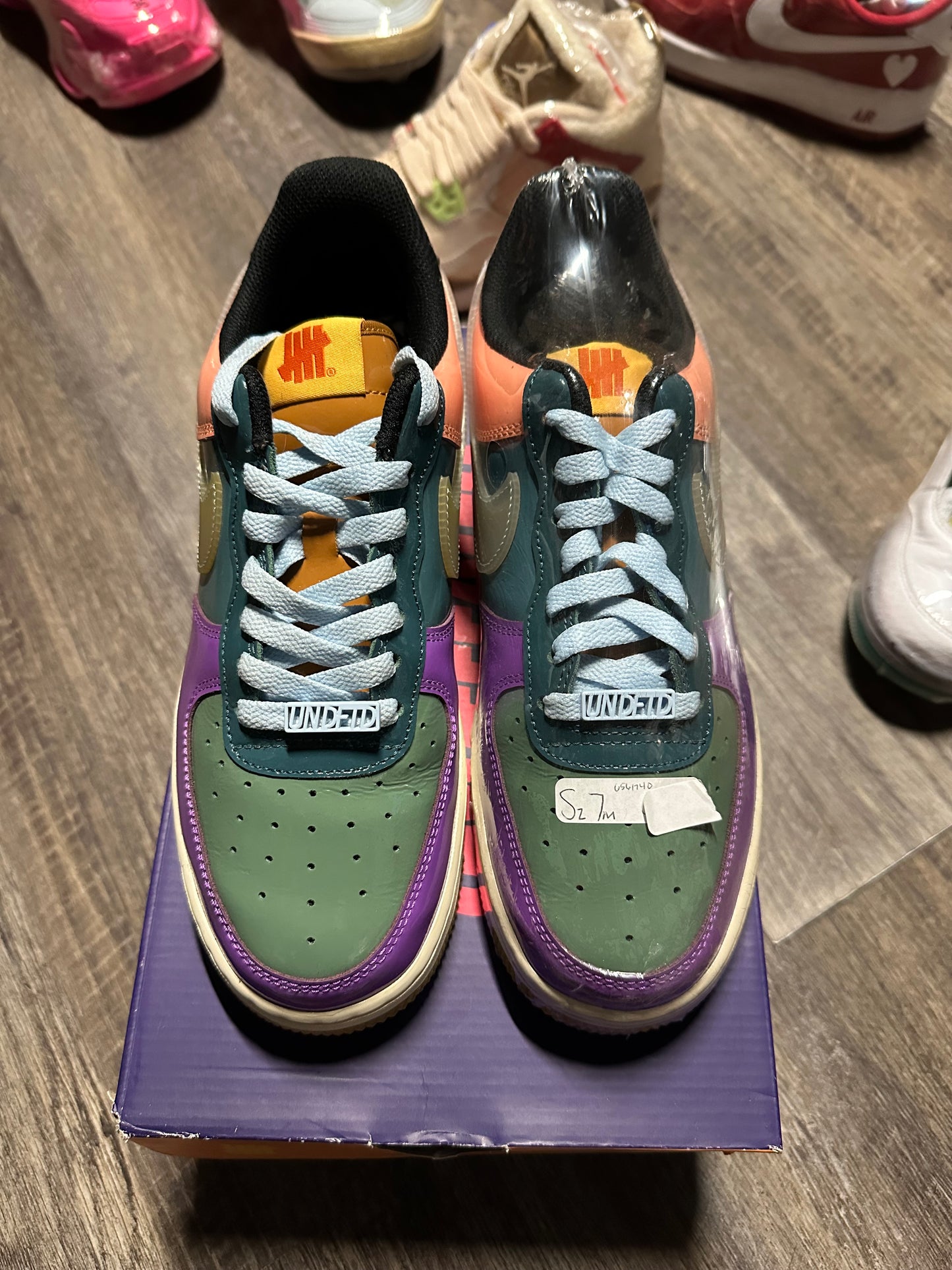 2023 Nike AF1 Low "Undefeated Multi-Patent Wild Berry"