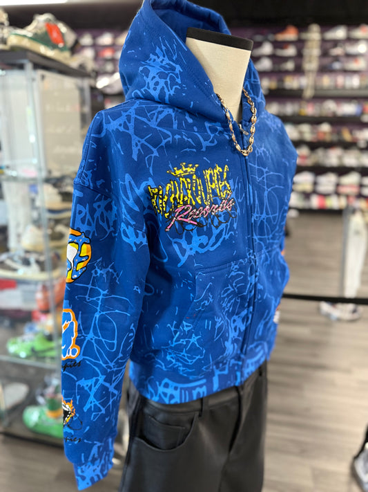 Rich Groupies Zip-Up Hoodie "RGE 99"