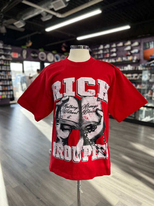 Rich Groupies Tee “Red”