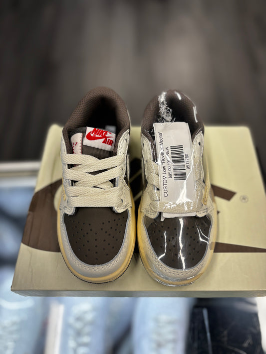 CUSTOM Low "Reverse Mocha"