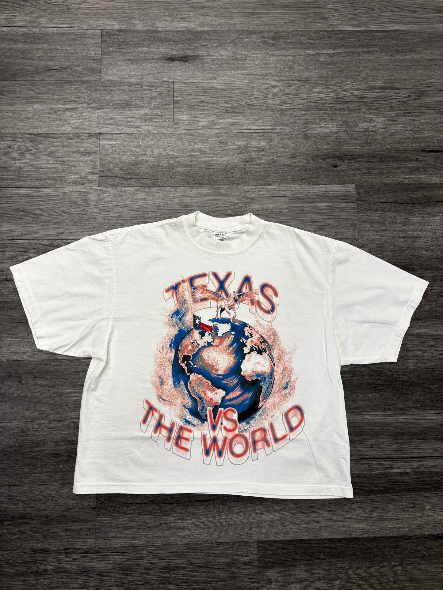 Texas Merch Watercolor Tee "White"
