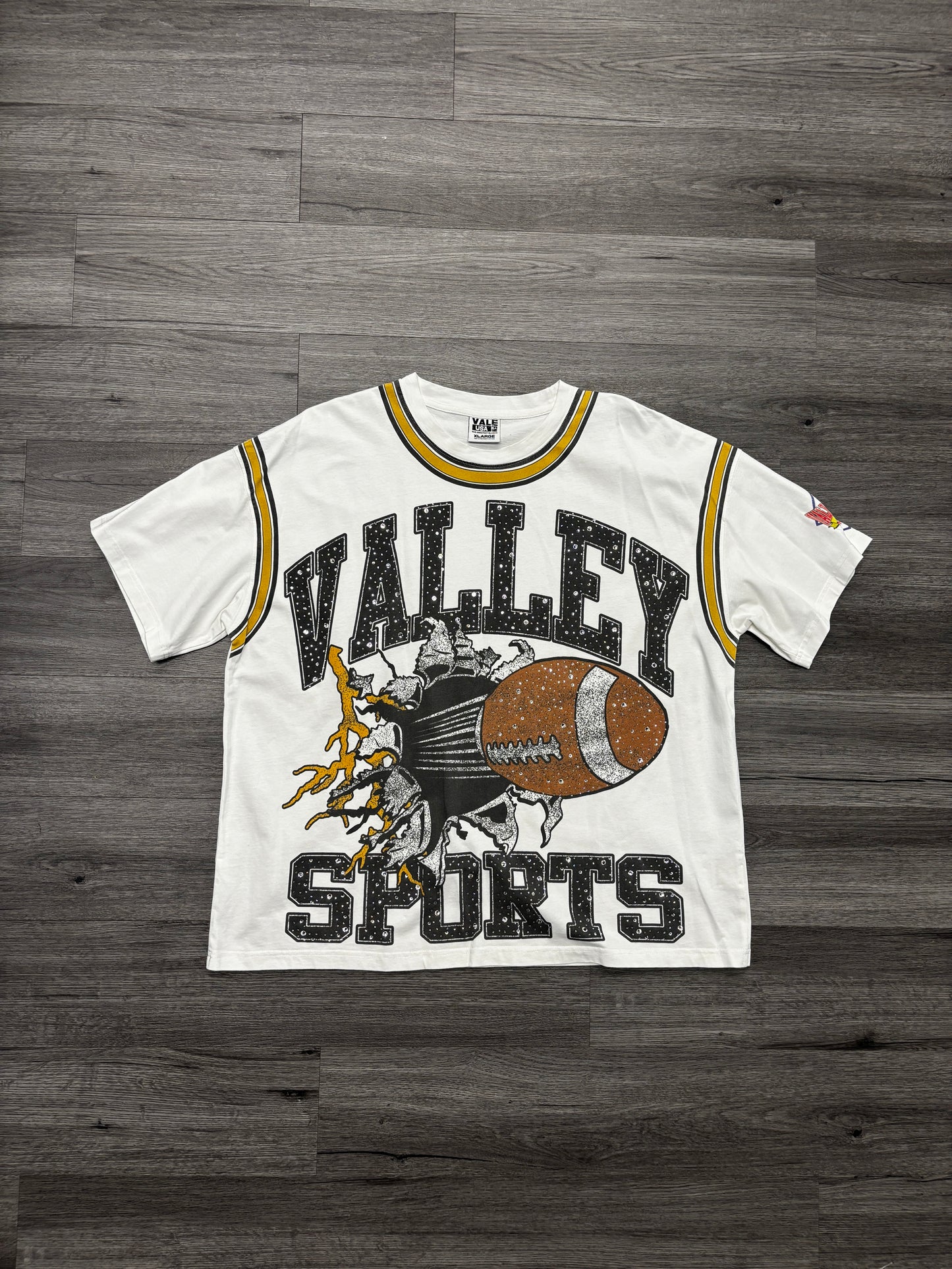 Valley State Tee Football "Brown"