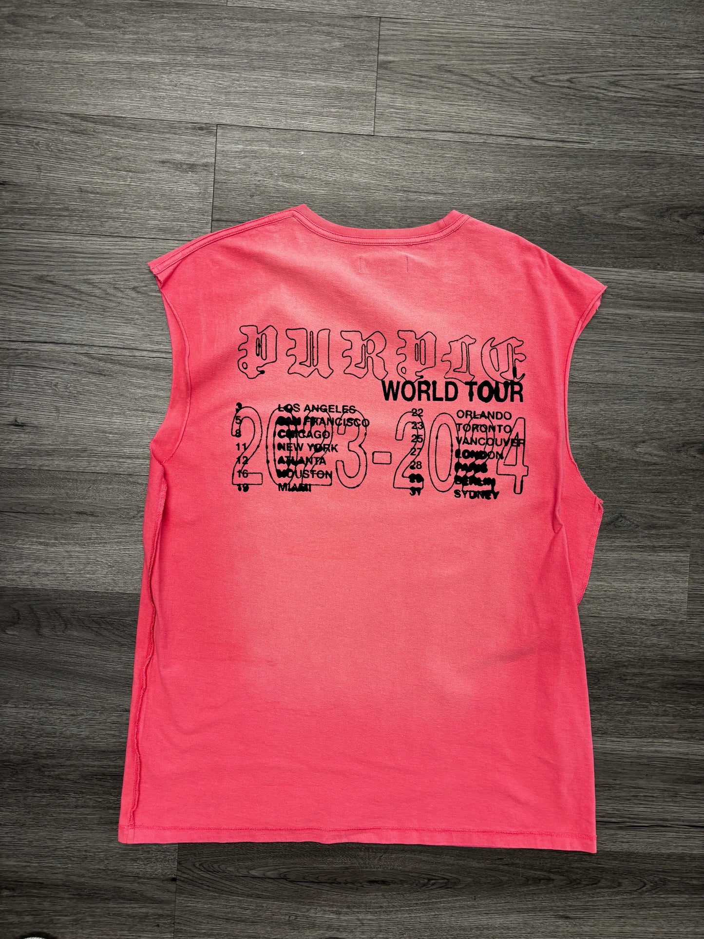 Purple Brand Tee Cut Off