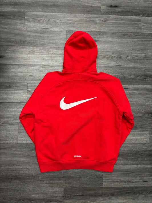 Supreme Nike Zip Up Hooded Sweatshirt "Red"