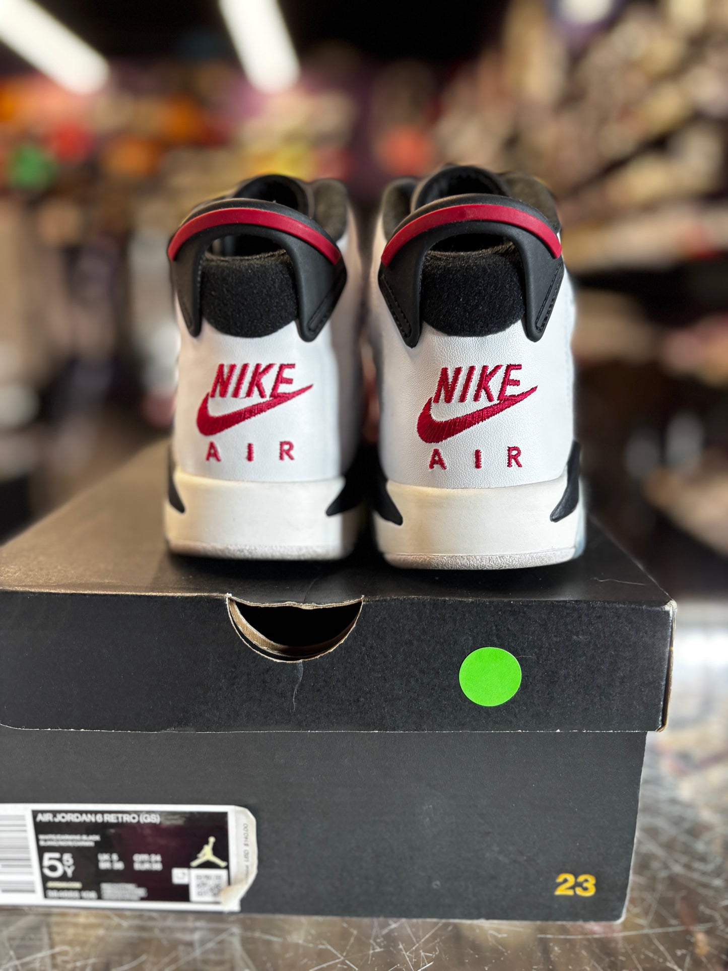 2021 Air Jordan Retro 6 "Carmine" (GS)