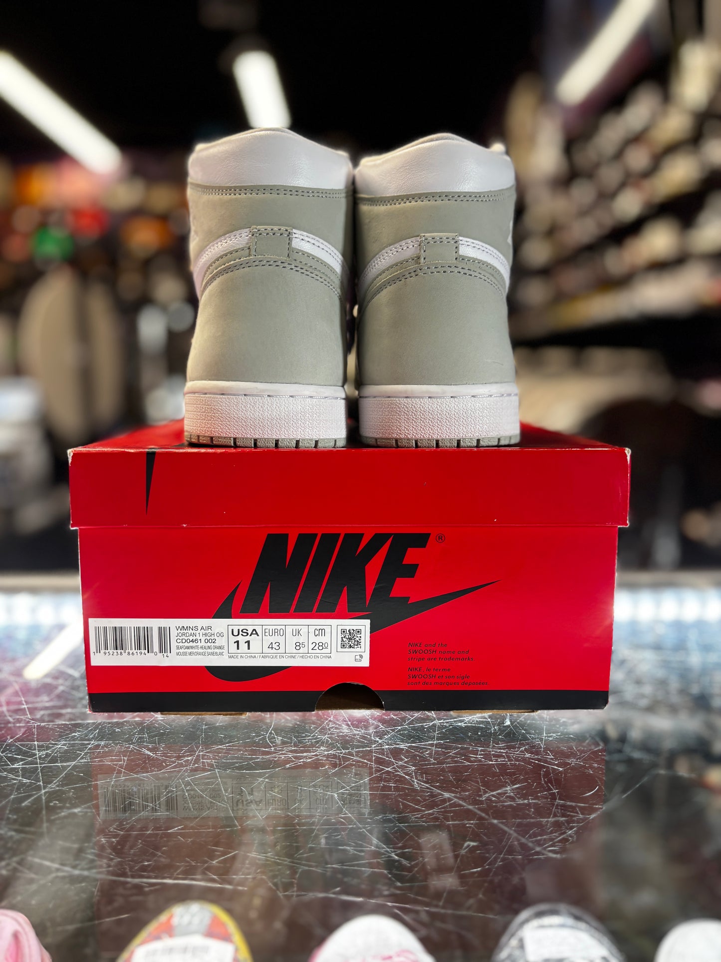 2021 Air Jordan Retro 1 High OG "Seafoam" (W)