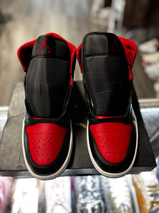 2024 Air Jordan Mid 1 "Bred Twist"