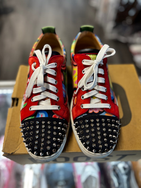 Christian Louboutin Low "Multi-Color Spikes"