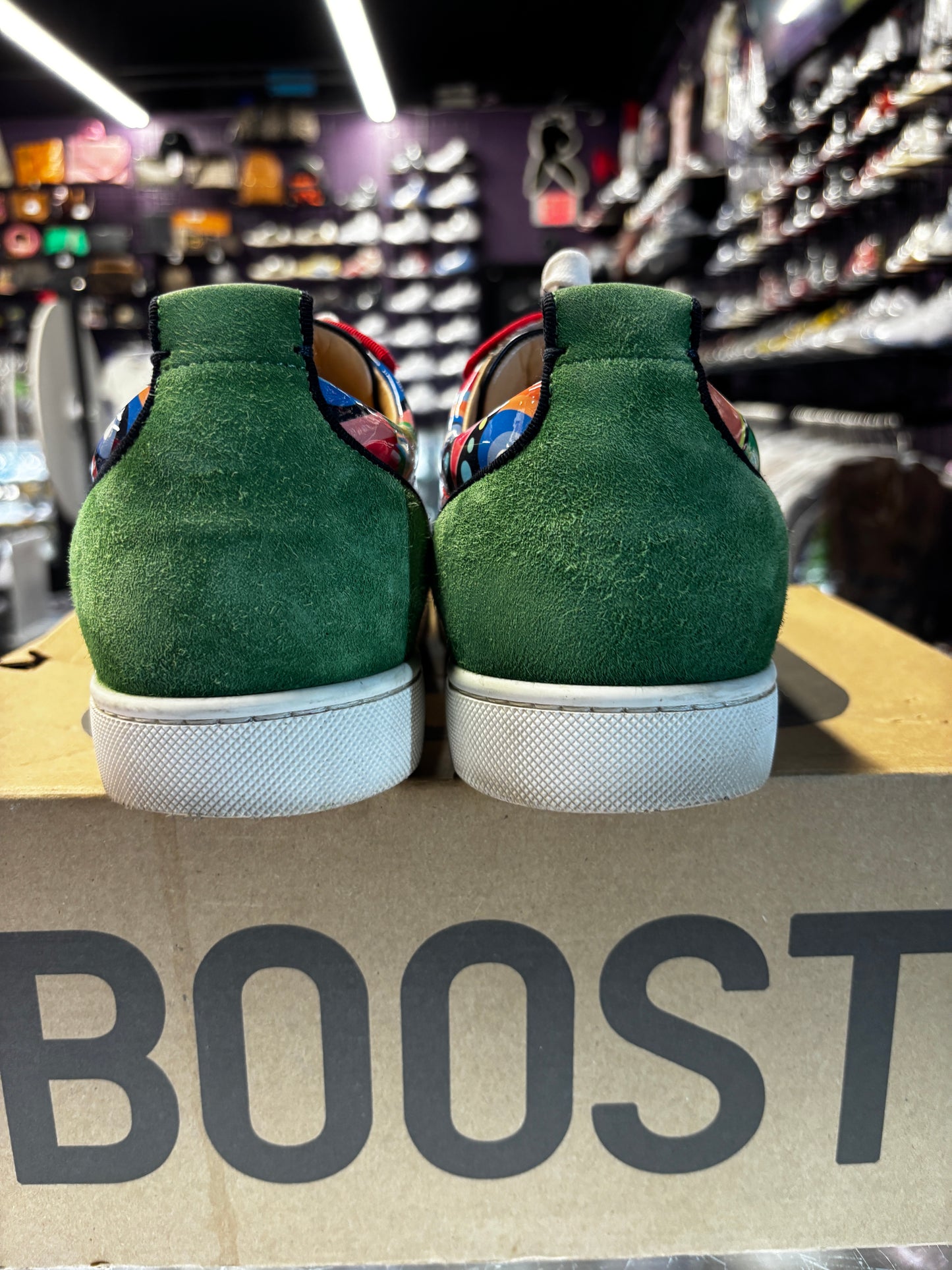 Christian Louboutin Low "Multi-Color Spikes"