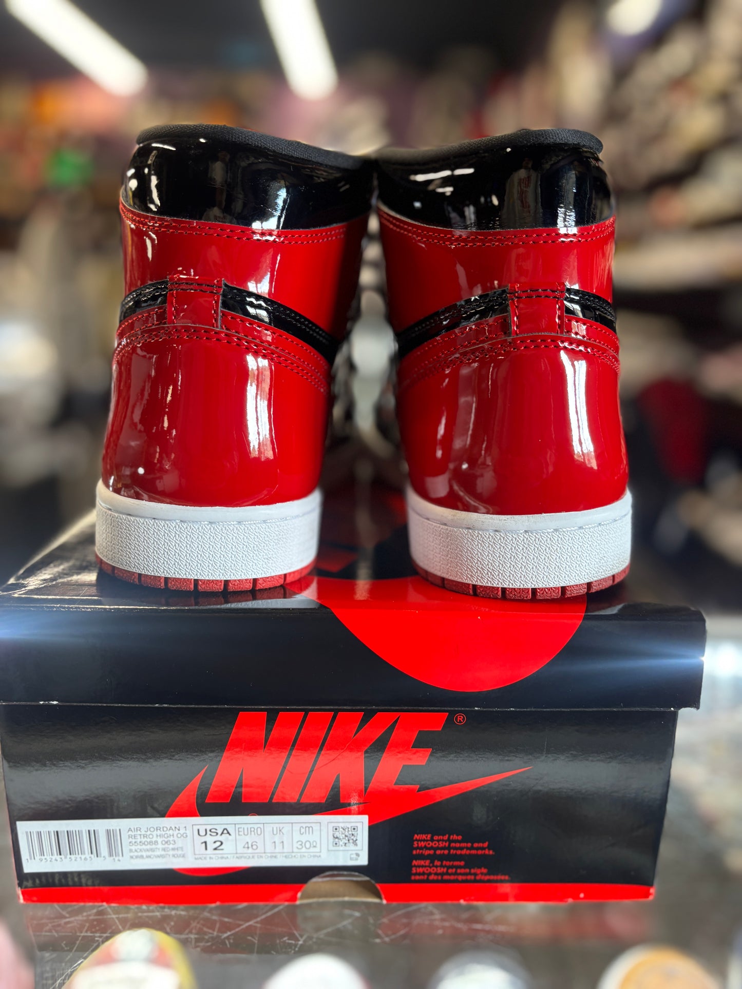2021 Air Jordan Retro 1 High OG "Patent Bred"