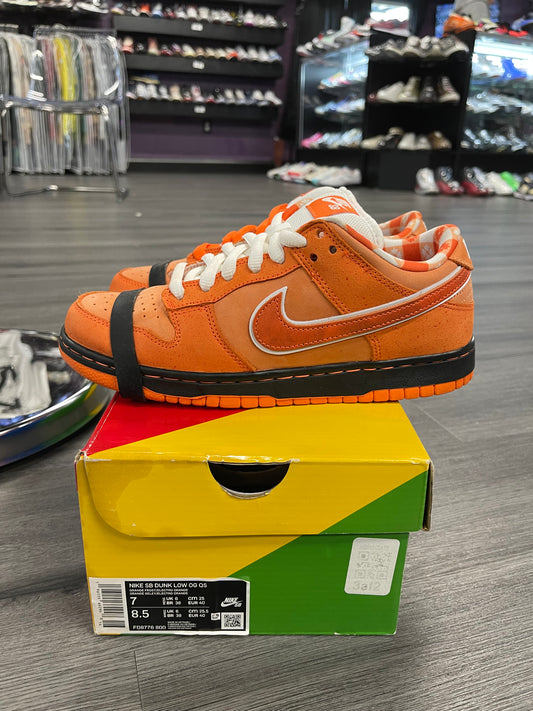 2022 Nike SB Dunk Low "Concepts Orange Lobster" + Bearbrick “Concept”