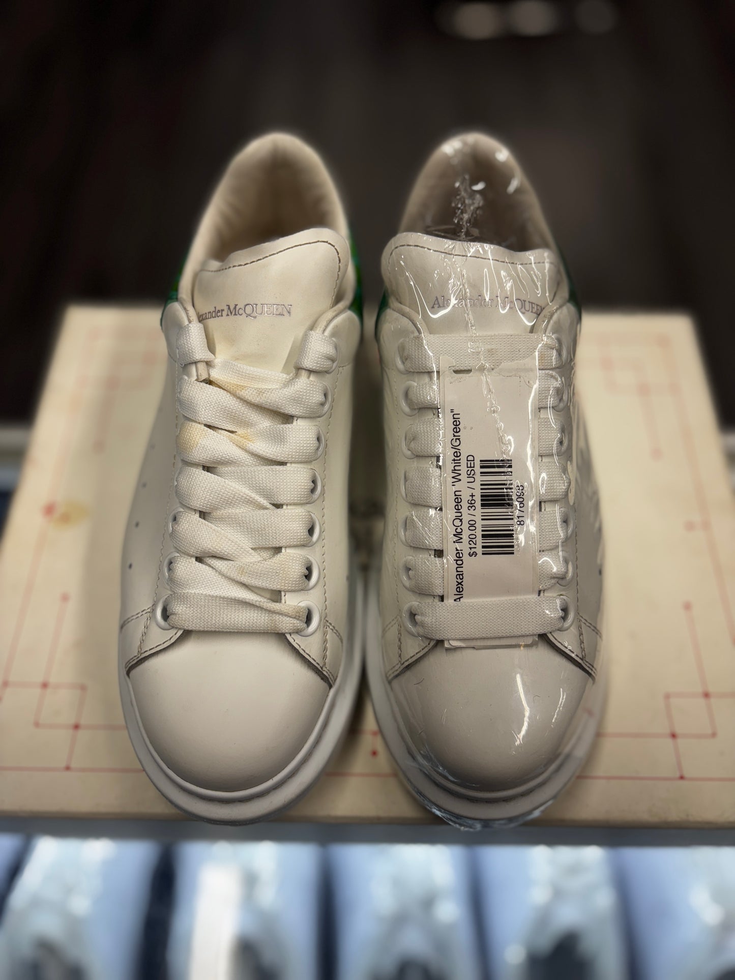 Alexander McQueen 'White/Green"
