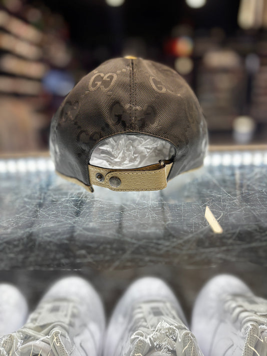 Gucci Nylon Baseball Cap "Grey"