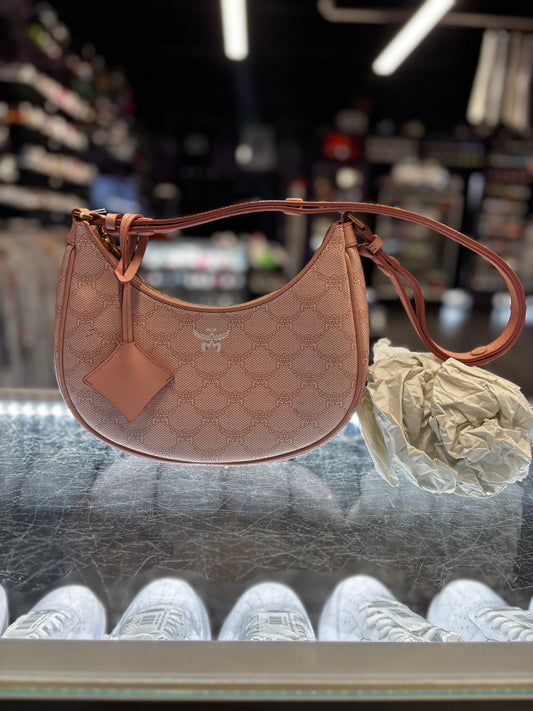 MCM Purse Monogram "Bubble Gum Pink"