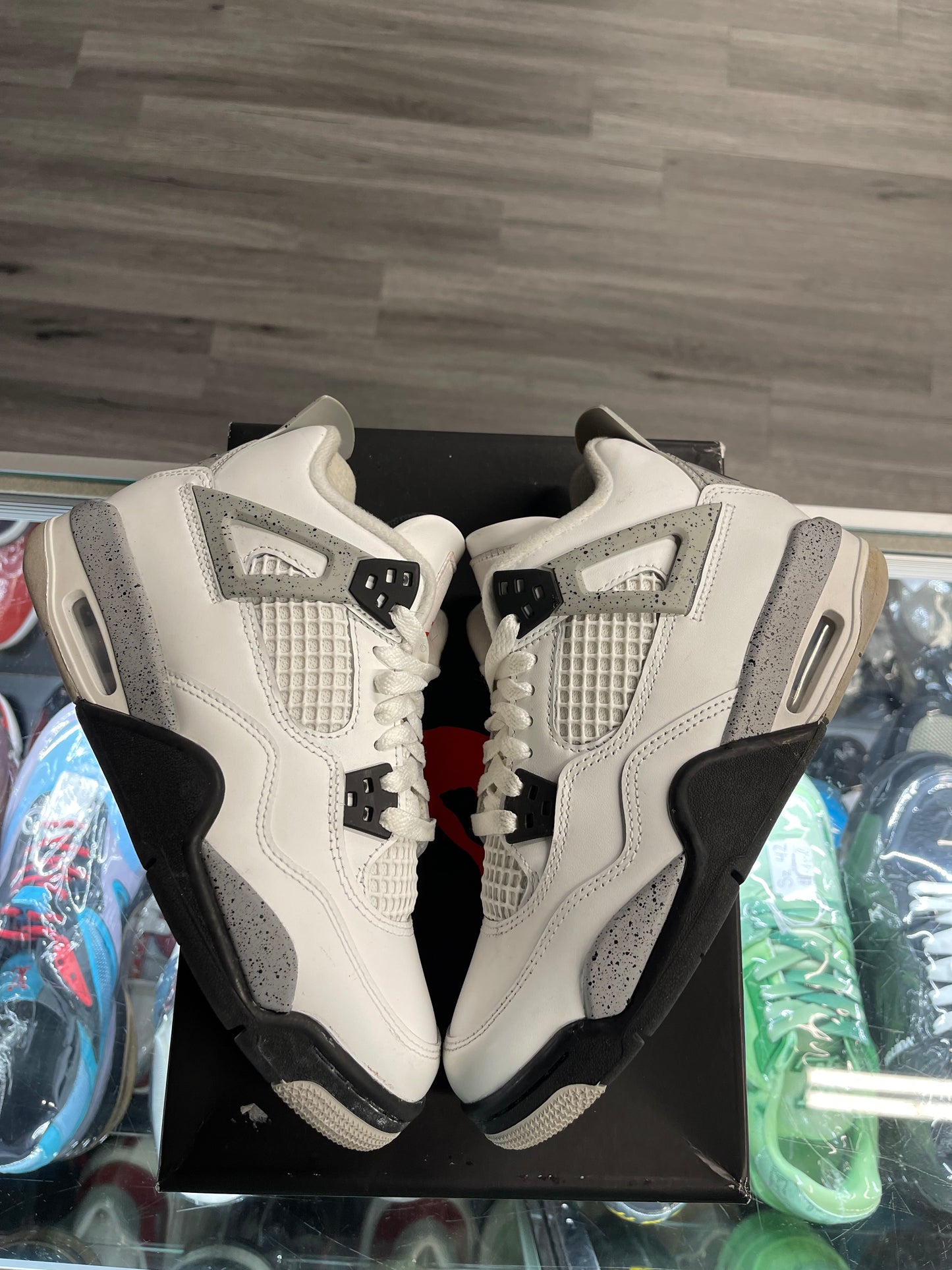 2025 Air Jordan Retro 4 "White Cement" (GS)