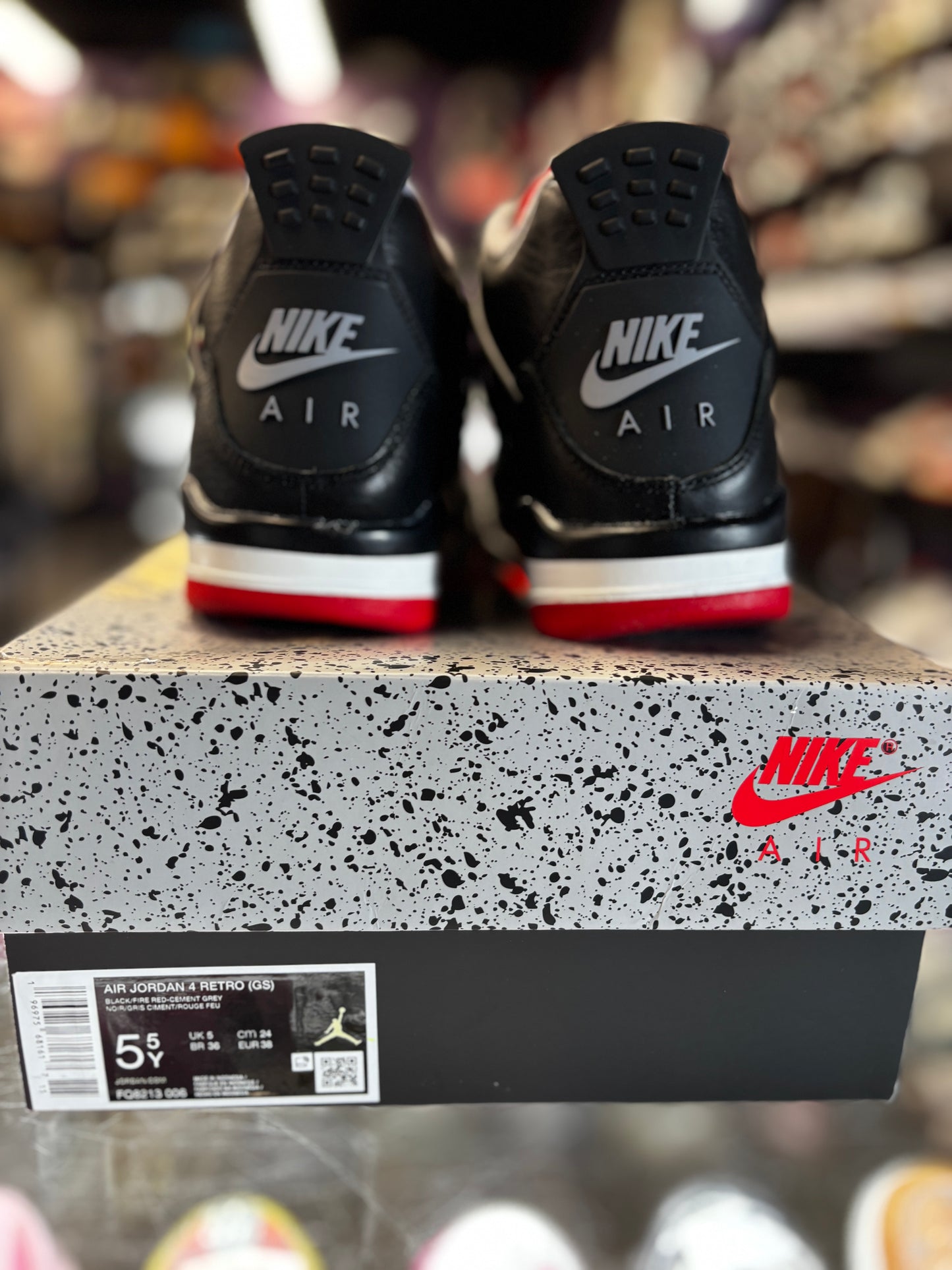 2024 Air Jordan Retro 4 "Bred Reimagined" (GS)