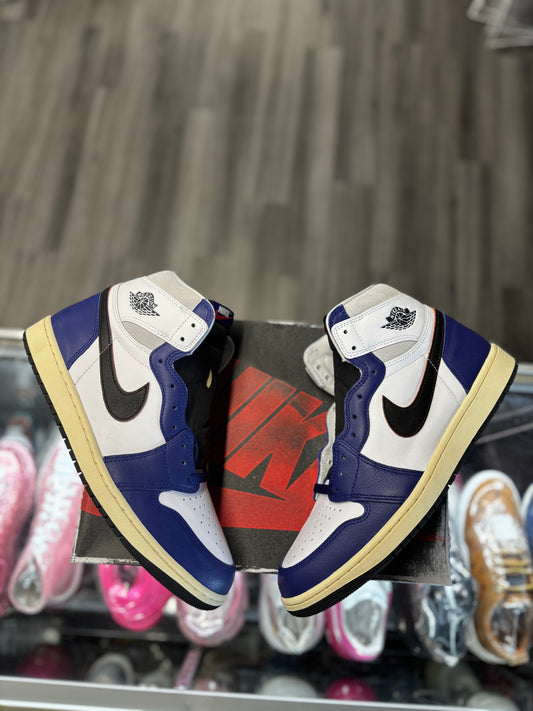 2025 Air Jordan Retro 1 High OG "Rare Air Deep Royal Blue"