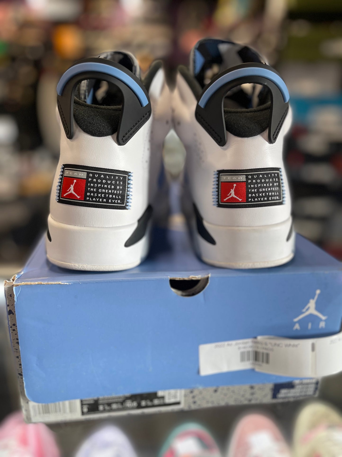 2022 Air Jordan Retro 6 "UNC White"