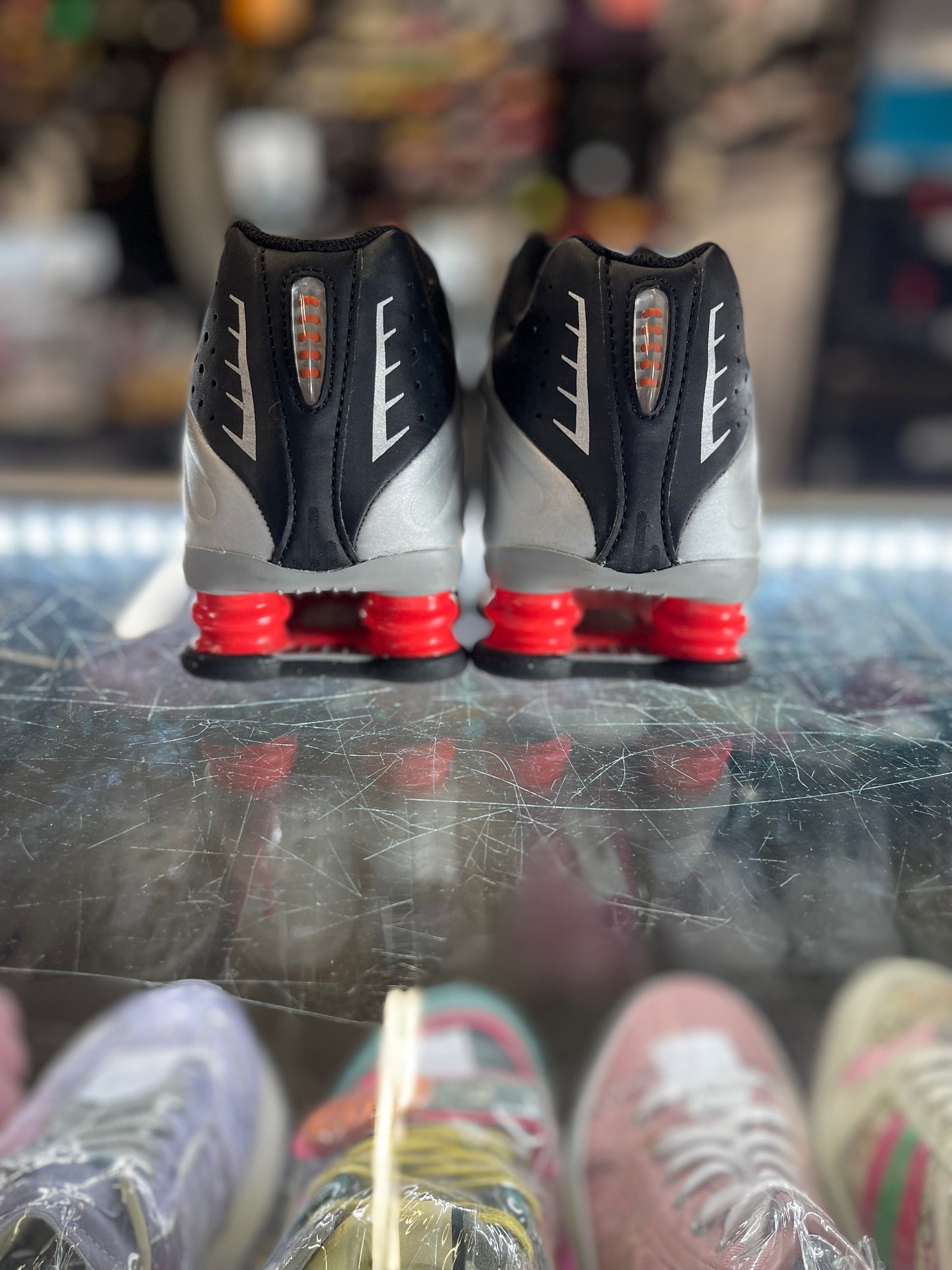 2025 Nike Shox "Black Metallic Silver" (GS)