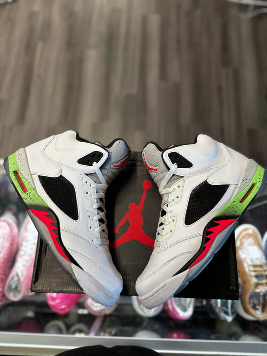 2015 Air Jordan Retro 5 "Poison Green"