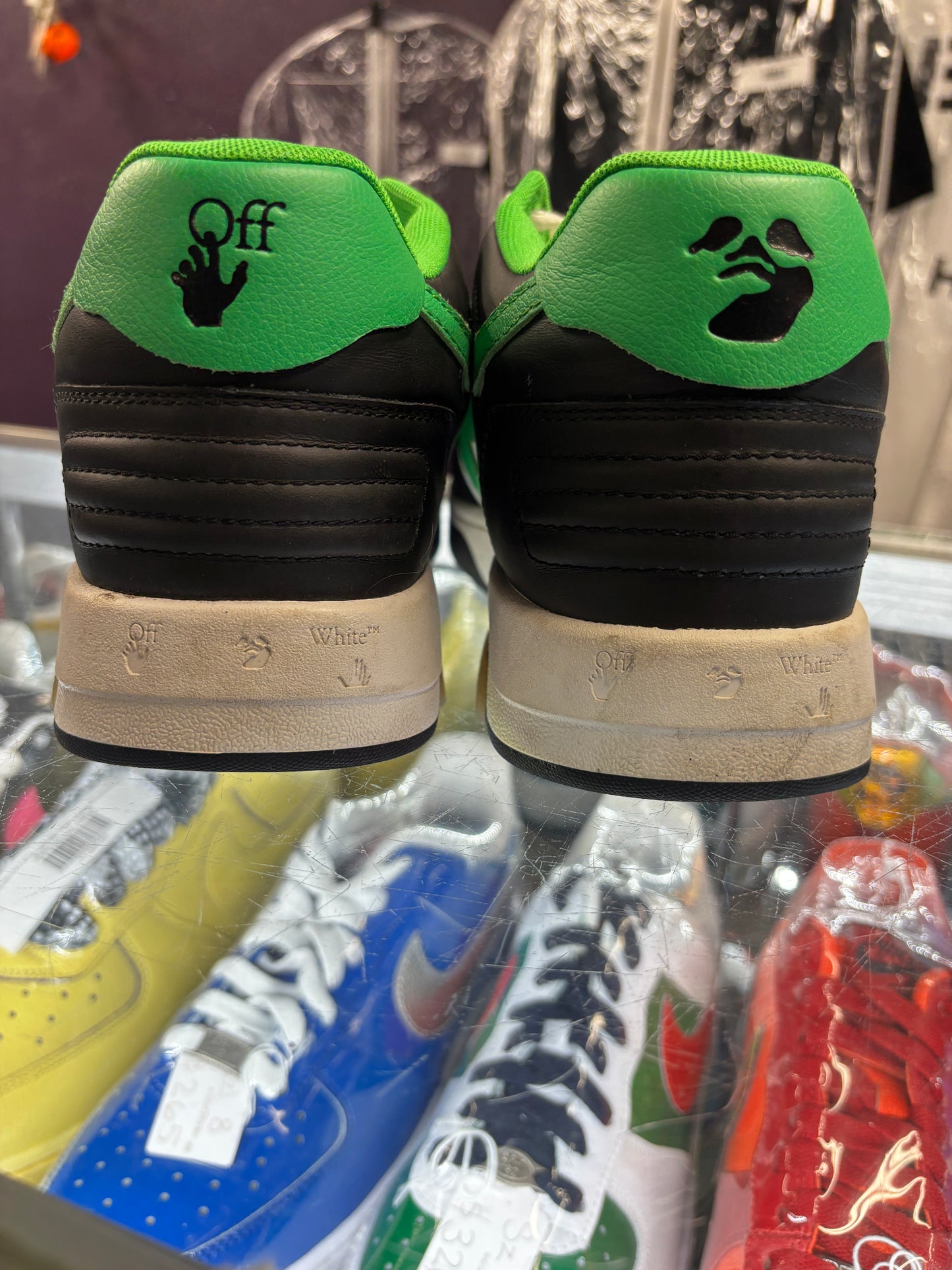 Off-White Out Of Office "White/Black/Green"