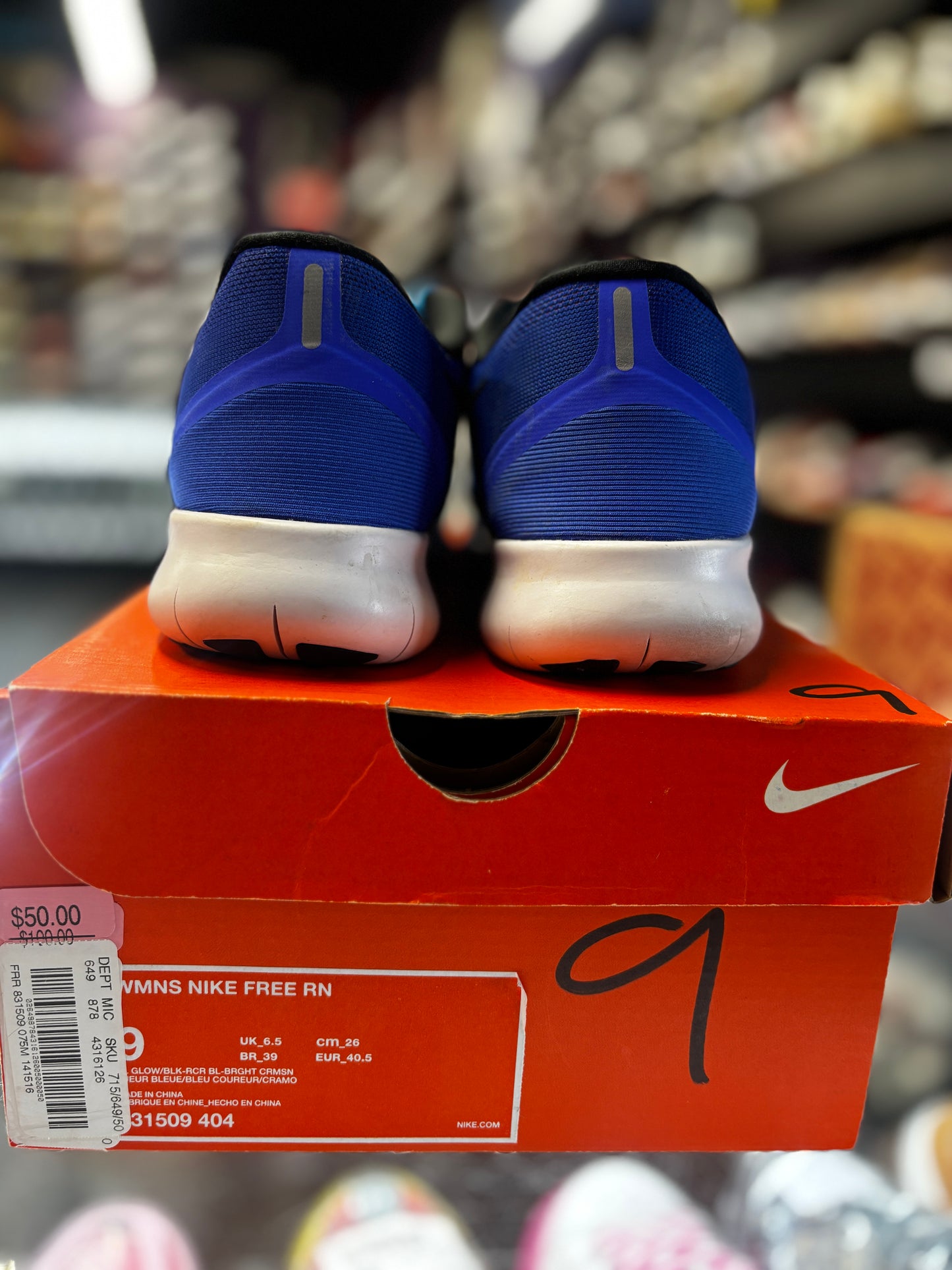 Nike Free Run "Blue Glow"