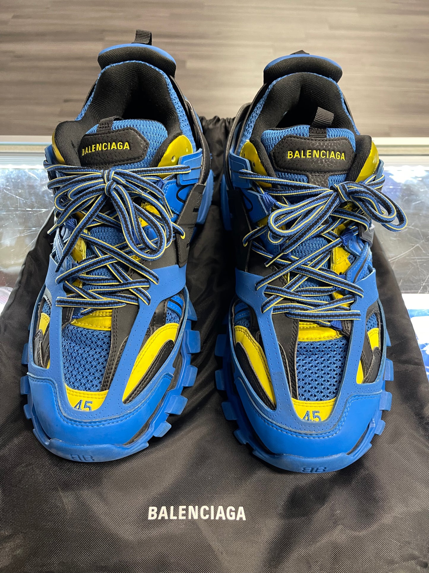 Balenciaga Track LED "Blue/Yellow