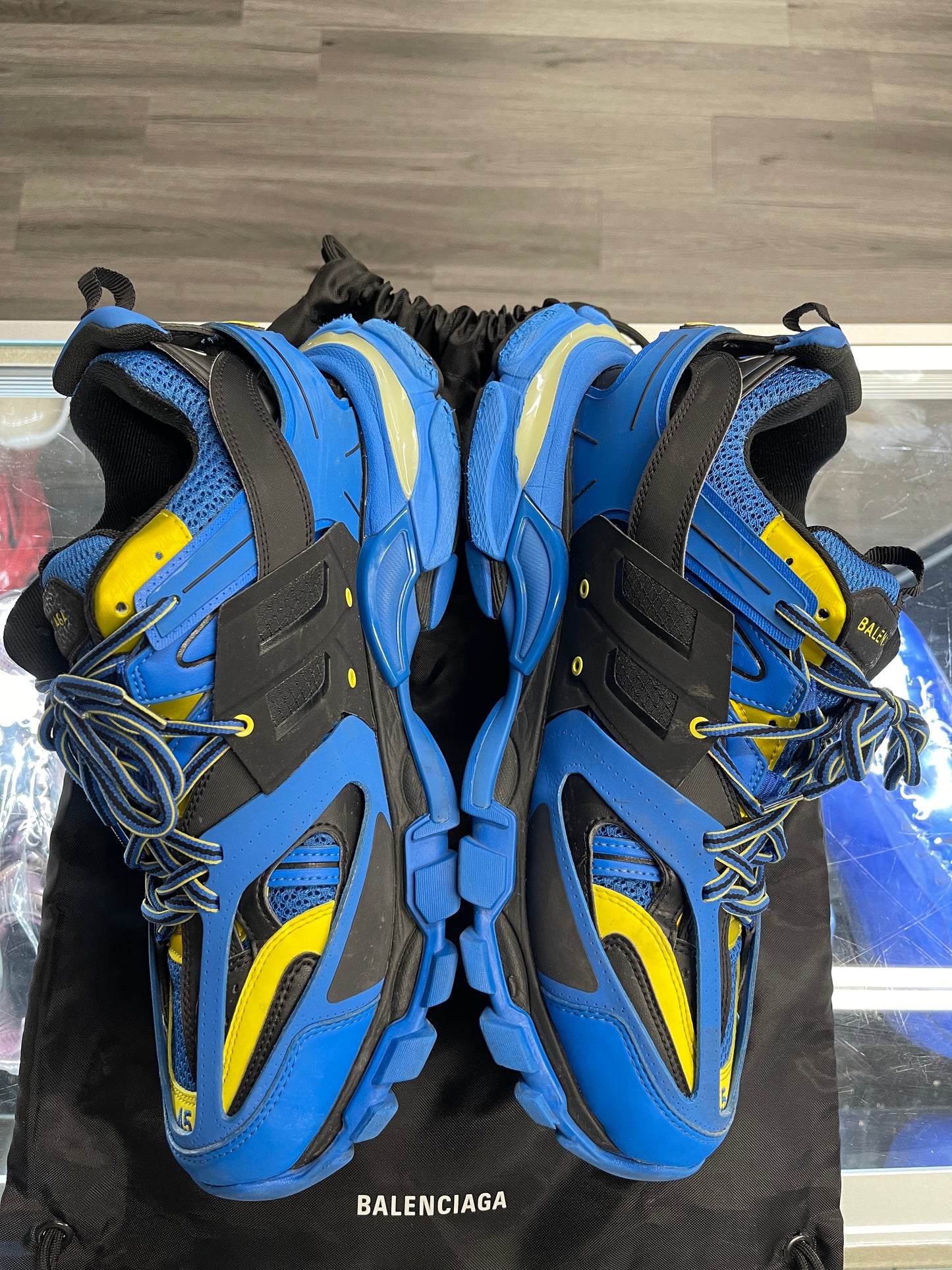 Balenciaga Track LED "Blue/Yellow