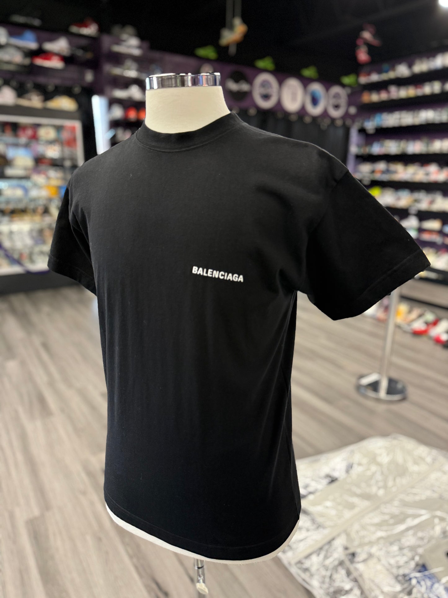 Balenciaga Embroidery Shirt "Black"