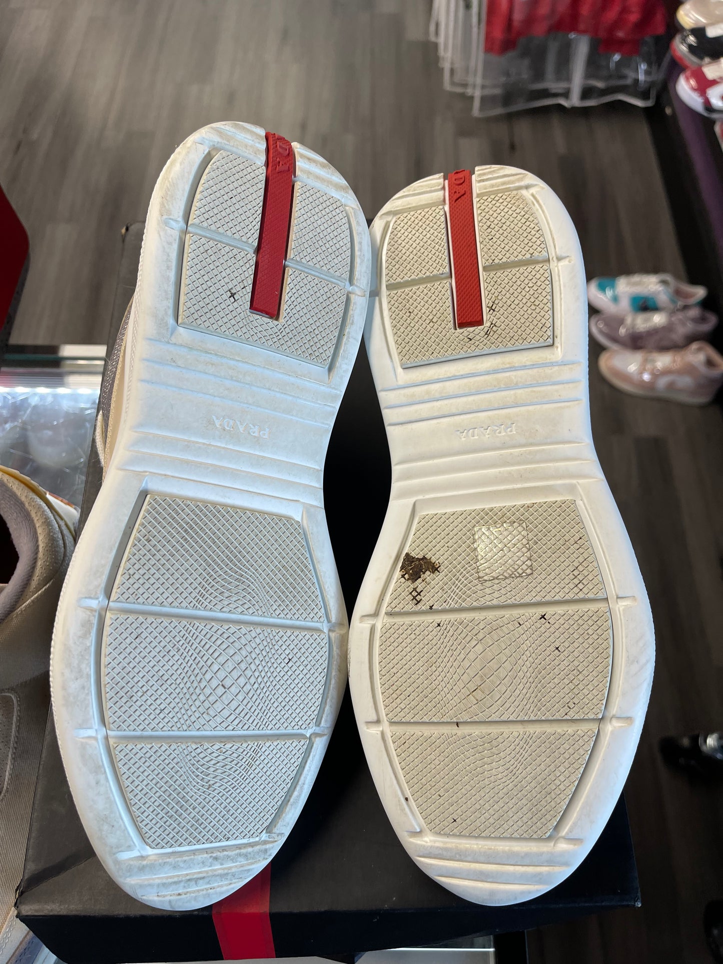 Prada American's Cup "Beige Patent"