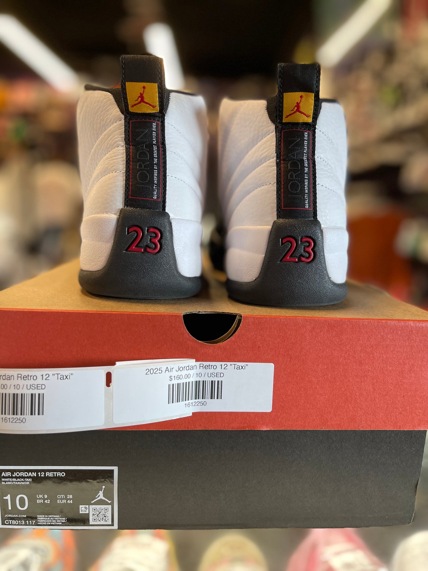 2025 Air Jordan Retro 12 "Taxi"