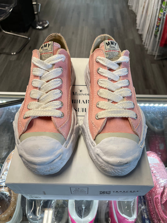 Maison Mihara Yasuhiro Hank OG Sole Canvas Low "Pink"