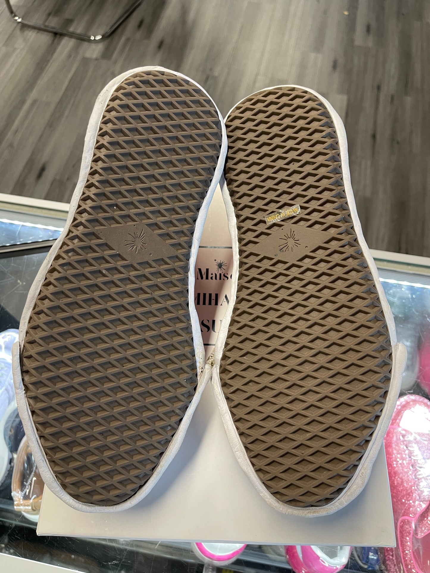 Maison Mihara Yasuhiro Hank OG Sole Canvas Low "Pink"