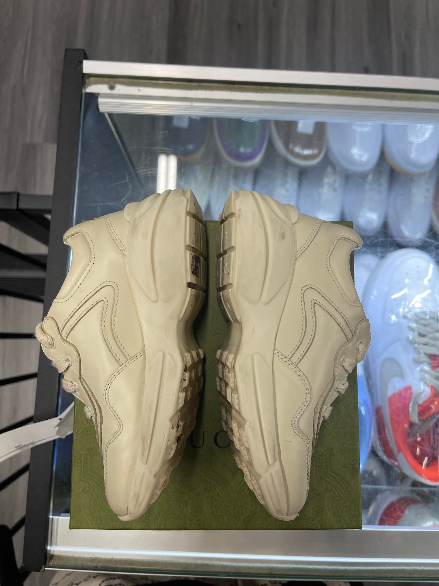 Gucci Logo Rhyton Leather Sneaker (TD)