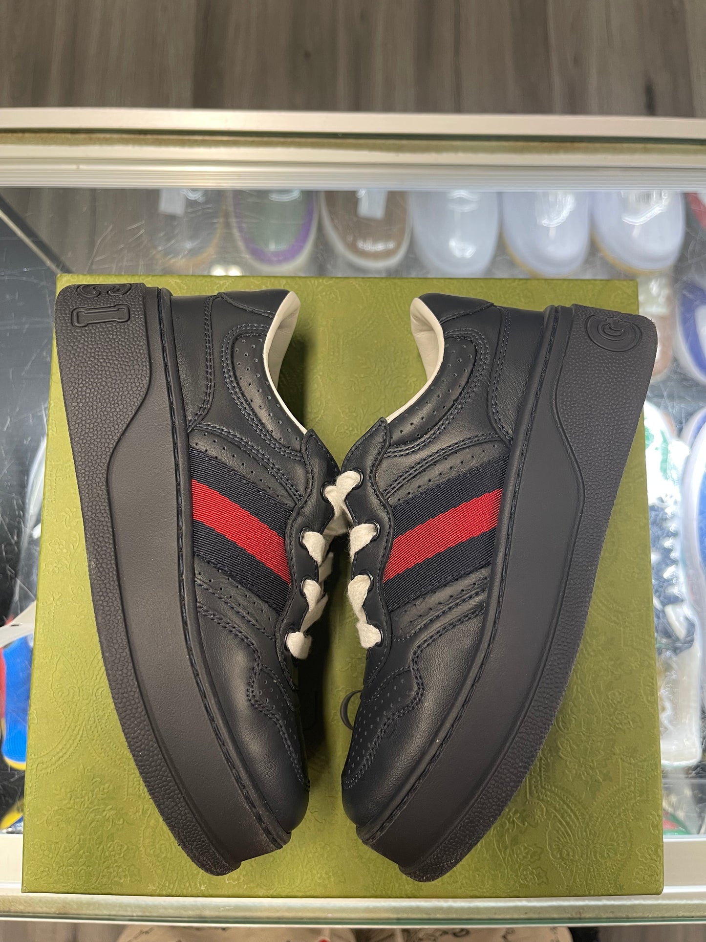 Gucci Low Canvas "Navy"