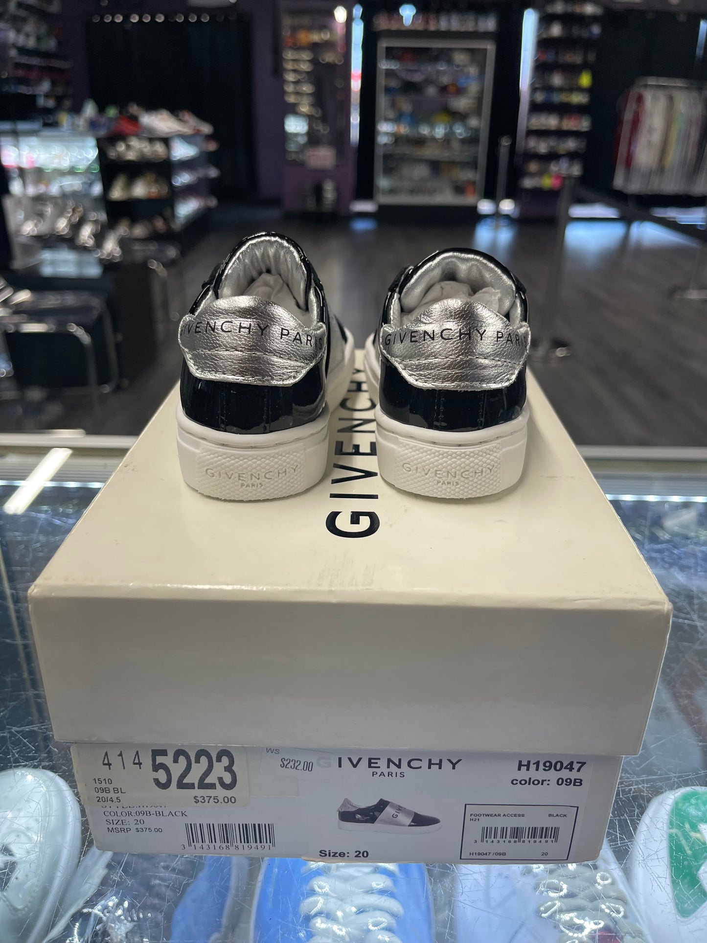 Givenchy Slip On "Black/silver"